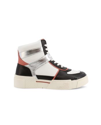 Silver Metal Sneakers Style